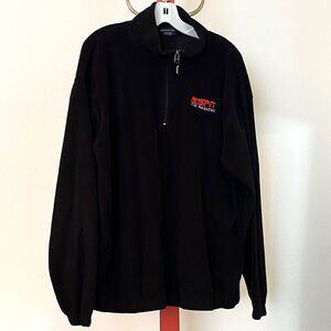 ESPN Black Long-Sleeve Sweater